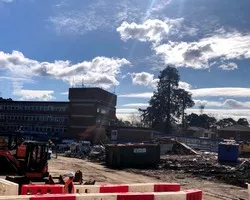 27/03/03 Day Surgery & Switchboard Demolished