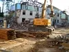 January 2008 and the Old Nurses Quarter Goes Under the Bulldozer